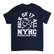 Queens Arch Navy T-shirt