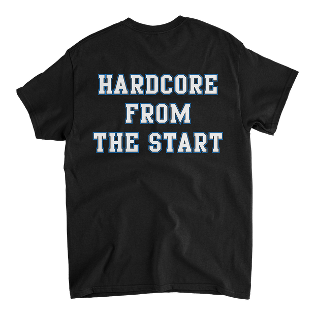 Hardcore From The Start T-shirt - Black