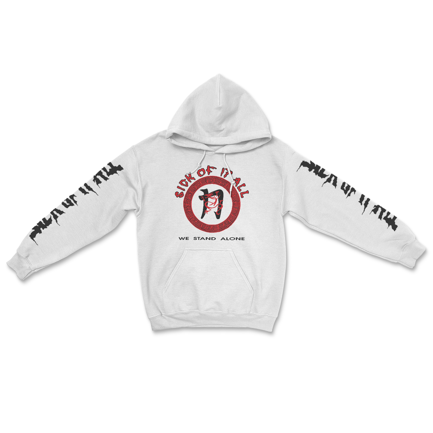 Vintage 90's Sick Of It All We Stand Alone Hoodie – Mills